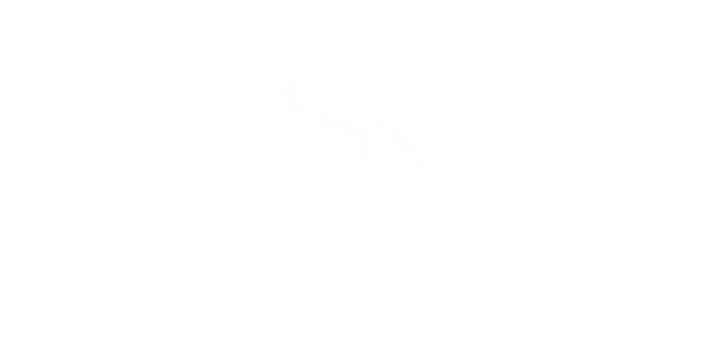 the logo for somerset kitchen design studio